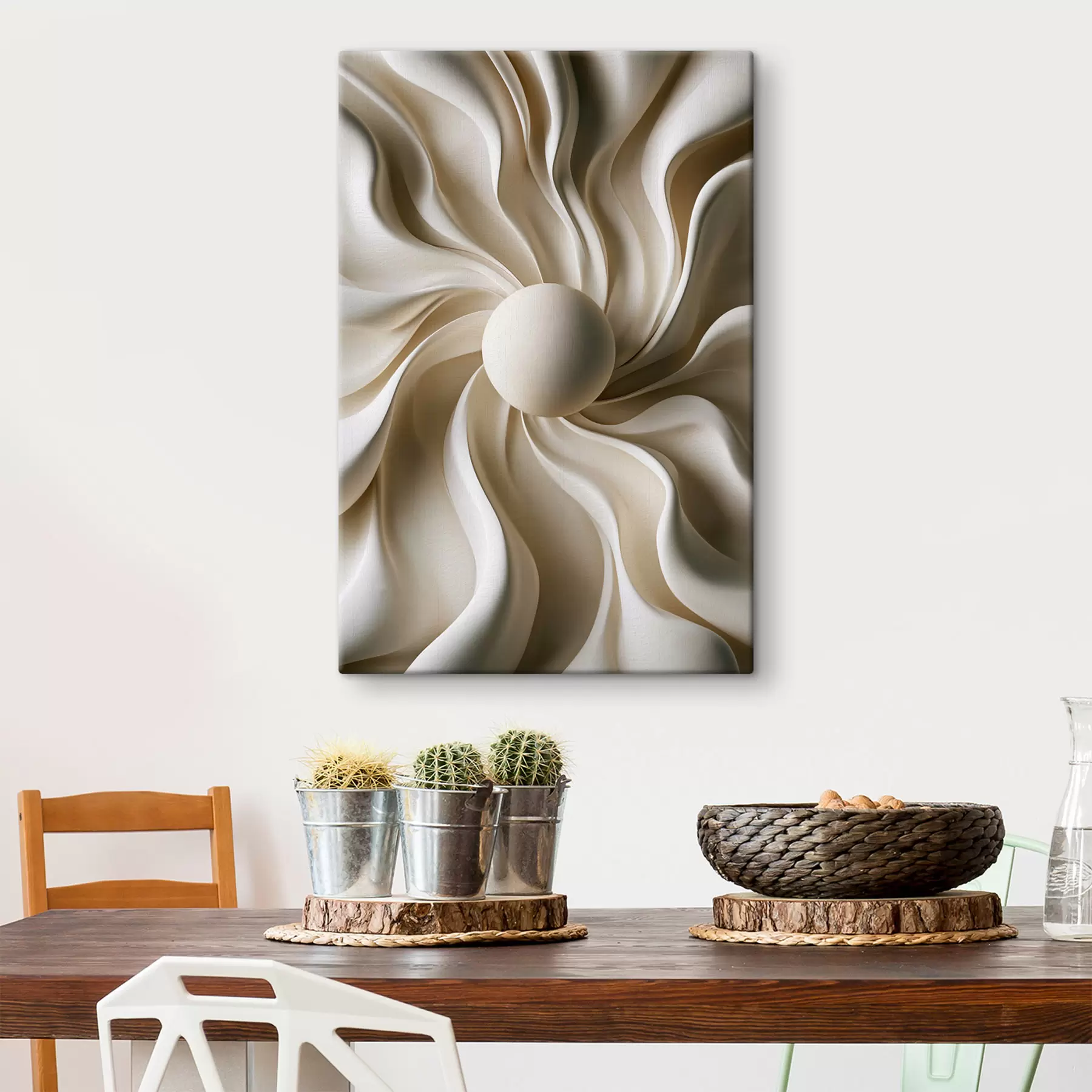 murales de pared Espiral abstracta s49807
