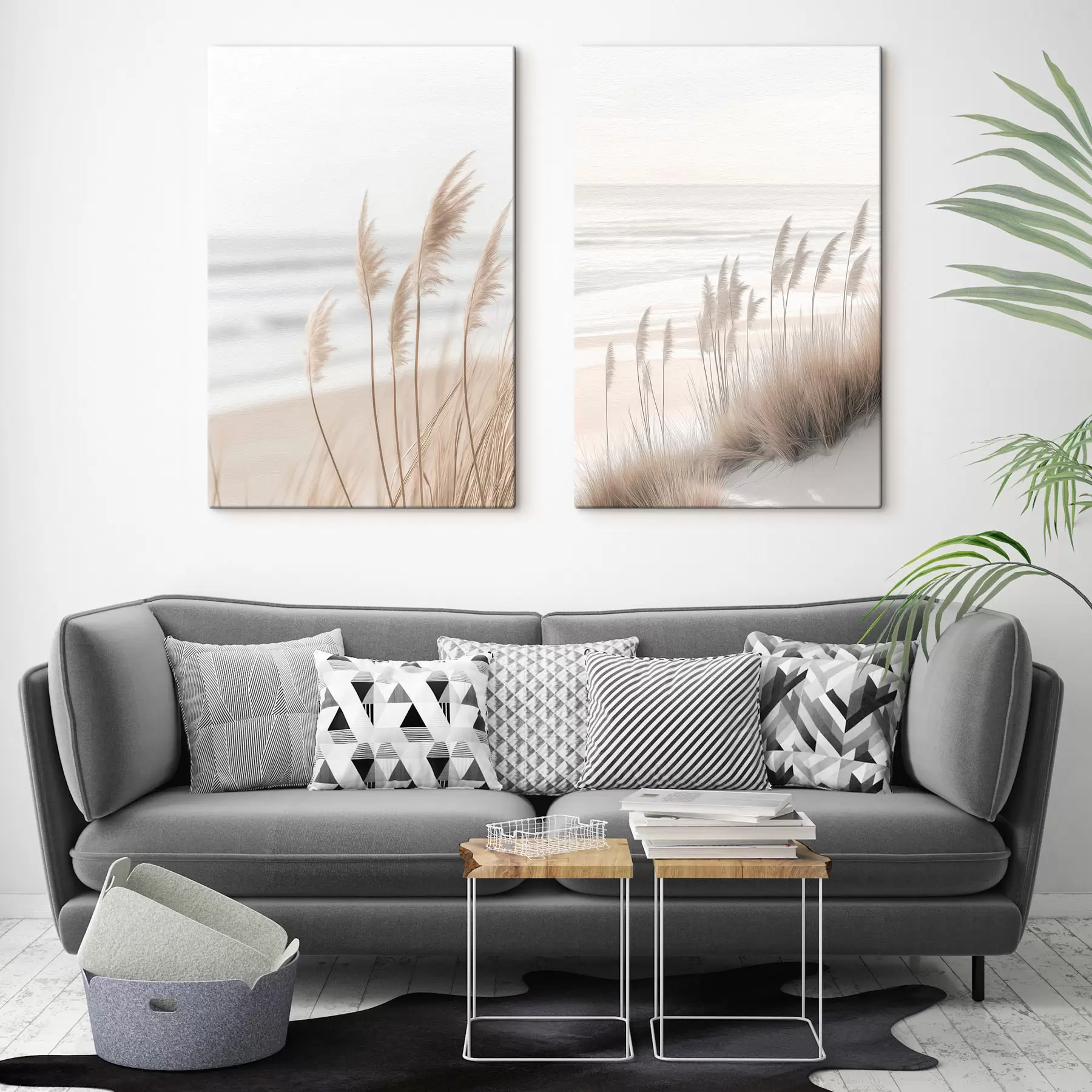 murales de pared Hierba junto al mar m30694