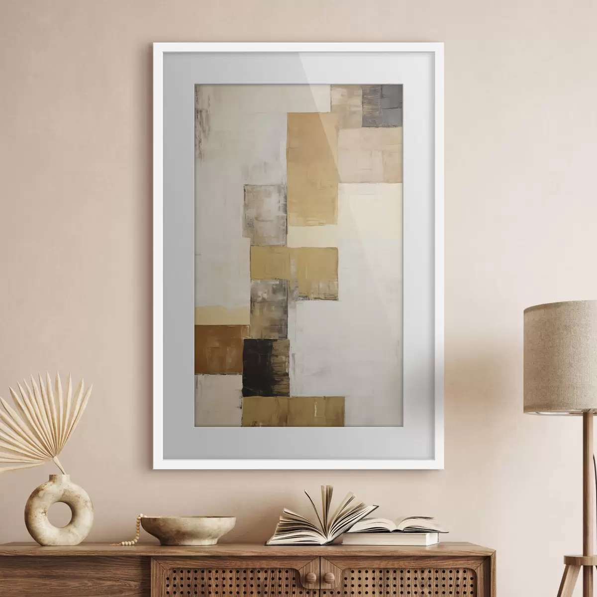 Poster Abstracción imitación de la pintura f49897