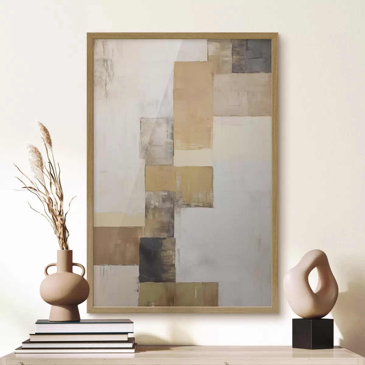 Poster Abstracción imitación de la pintura f49897