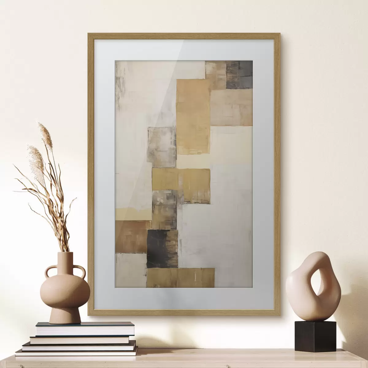 Poster Abstracción imitación de la pintura f49897