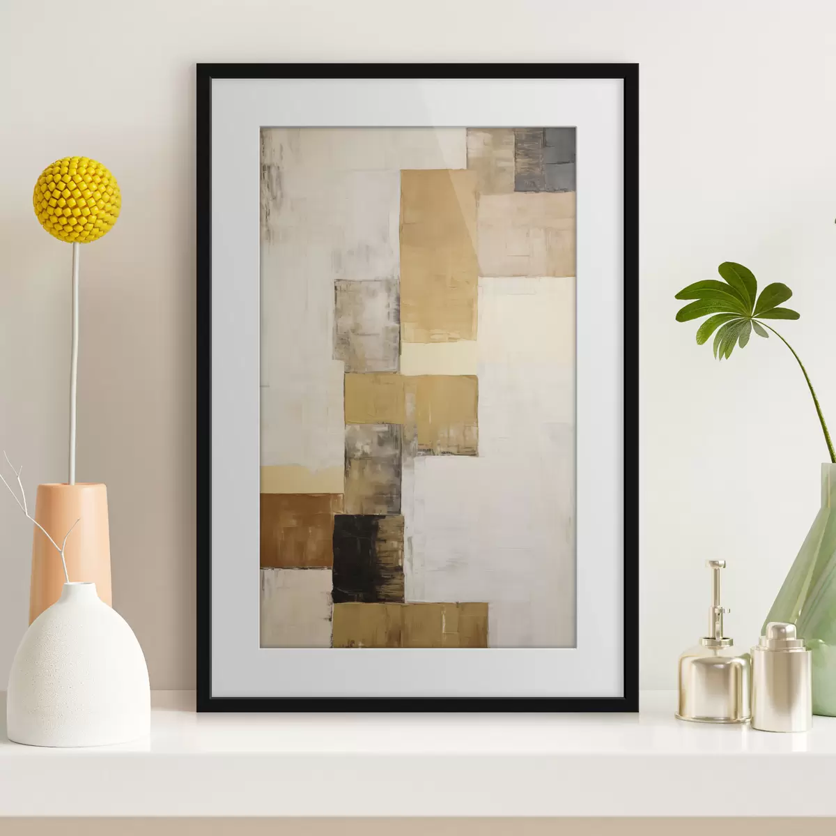 Poster Abstracción imitación de la pintura f49897