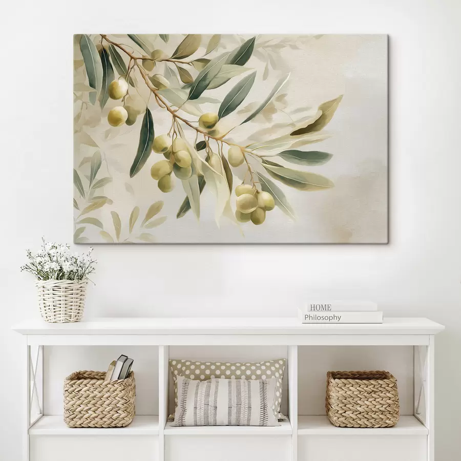 murales de pared Una rama de olivo s49930