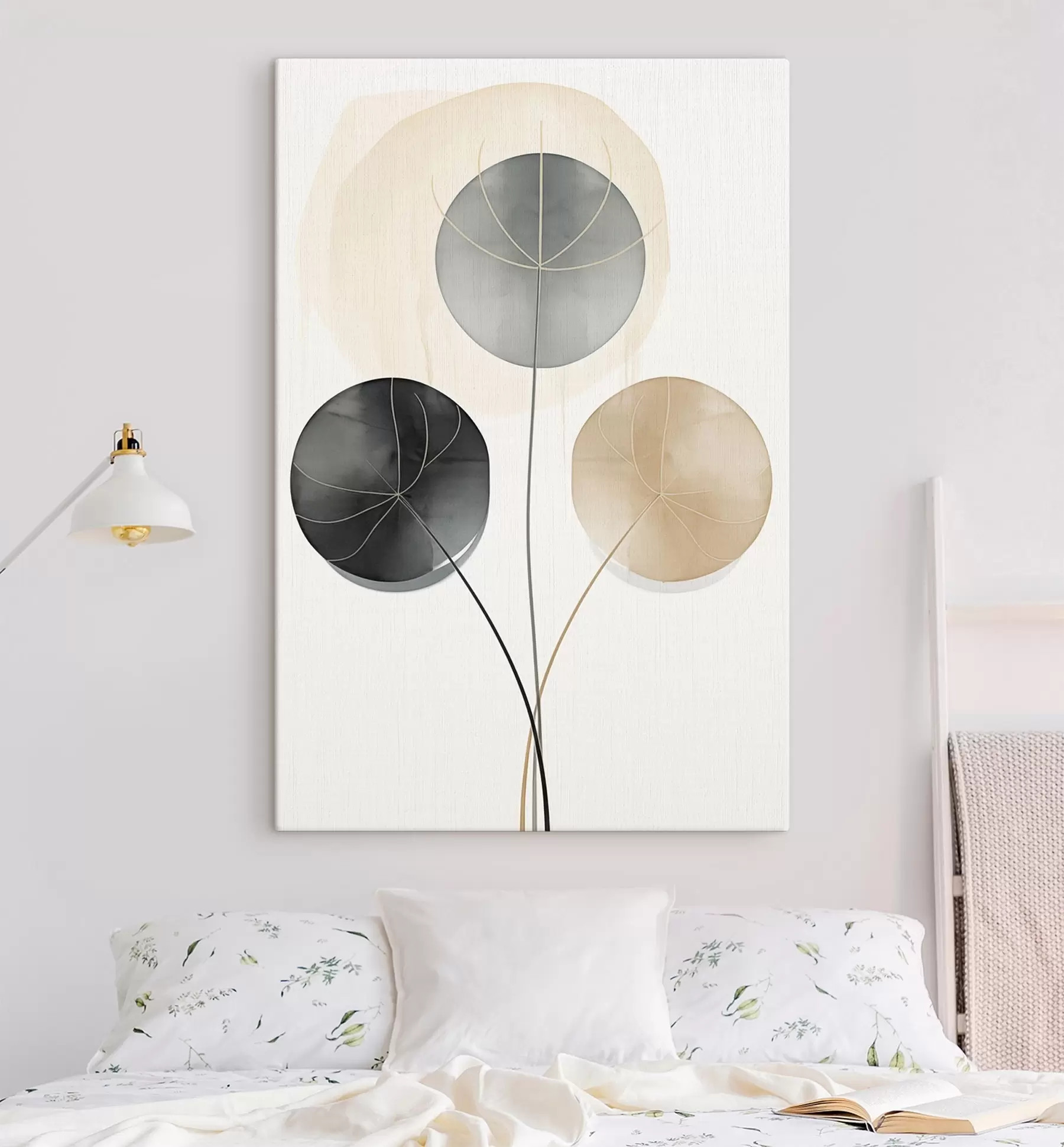murales de pared Pintura en tonos claros s49998