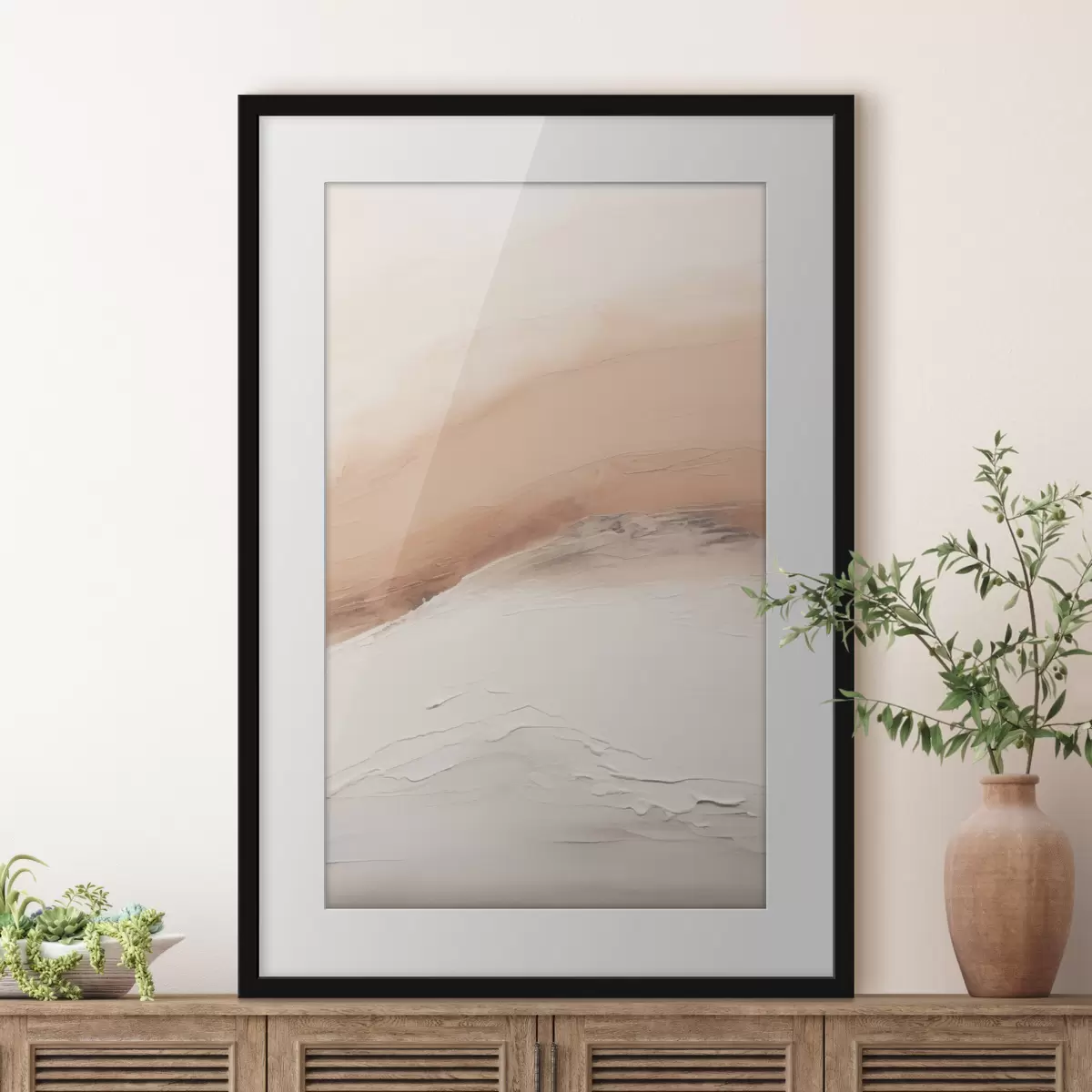 Poster Abstracción con nubes f49995