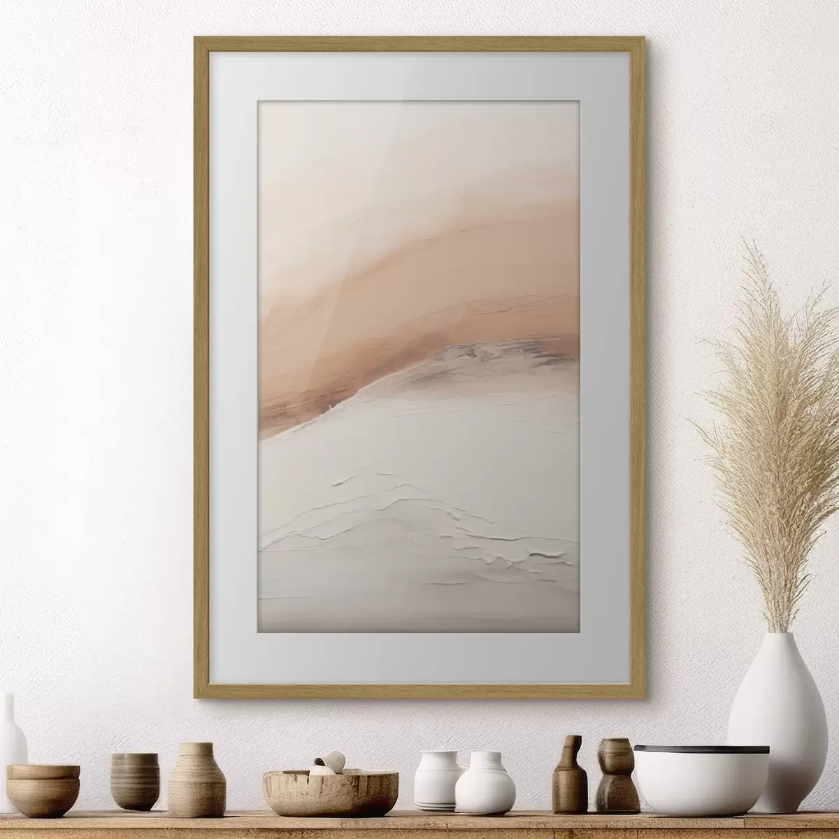 Poster Abstracción con nubes f49995