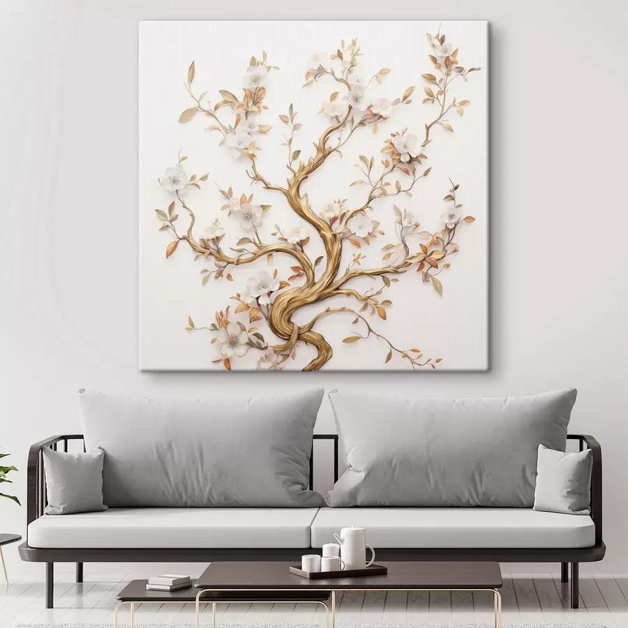 murales de pared Árbol en flor s50020