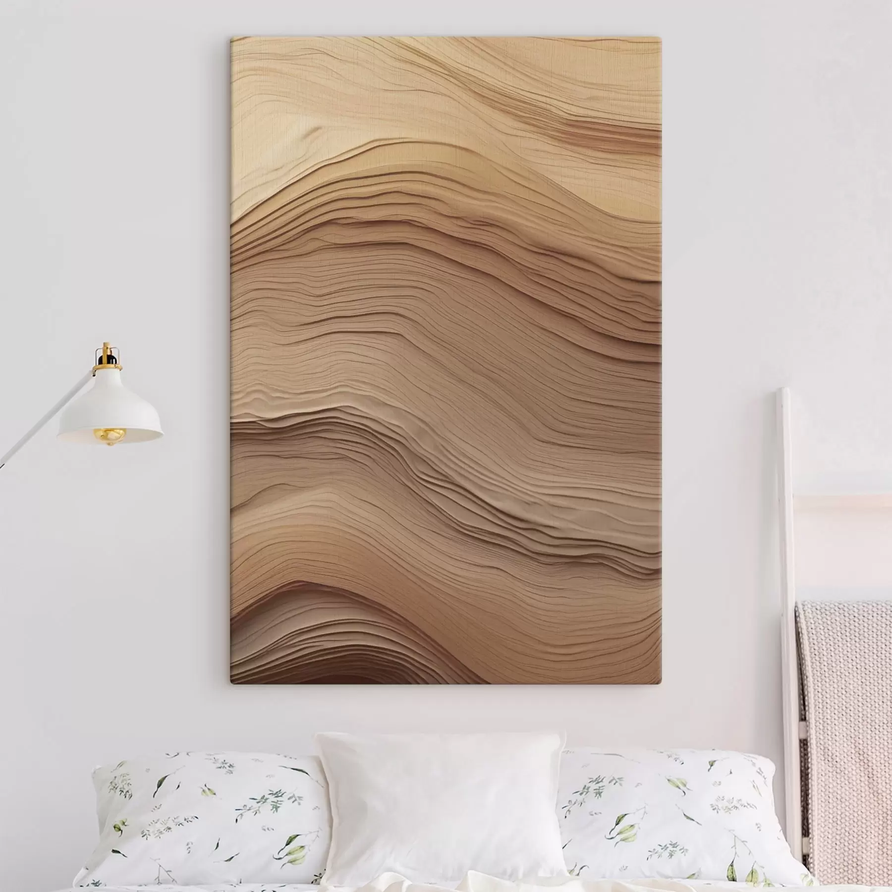 murales de pared Abstracción en tonos beige s50024