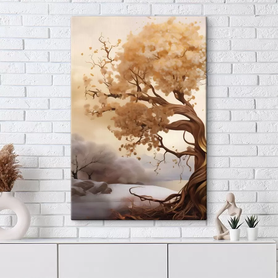 murales de pared Árbol de otoño s50029