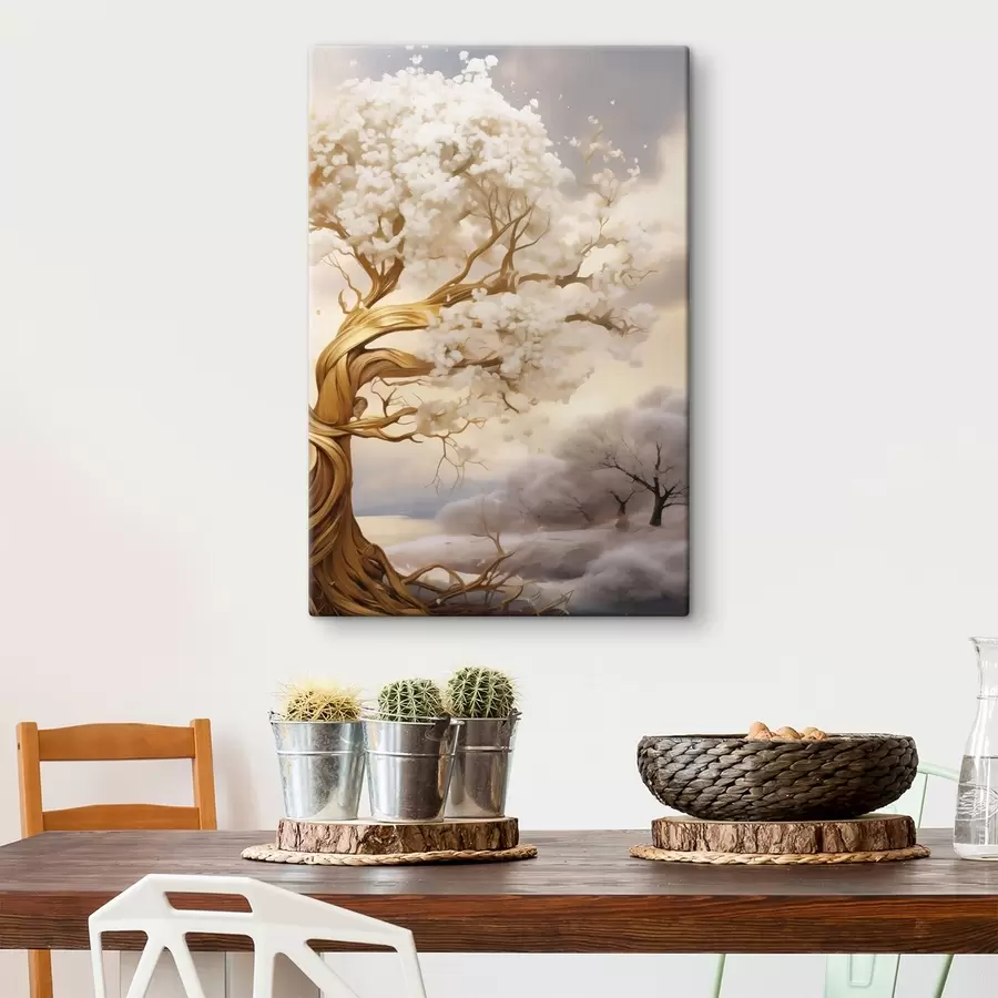 murales de pared Árbol entre las nubes s50030