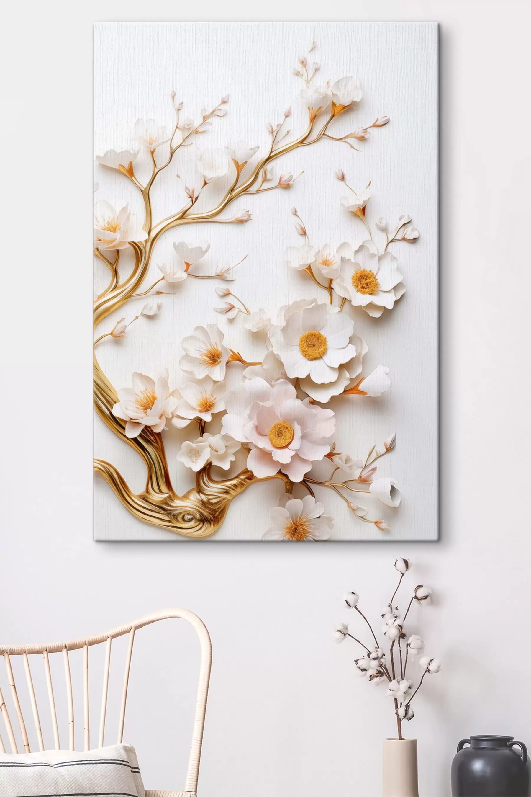 murales de pared Magnolias blancas s50033