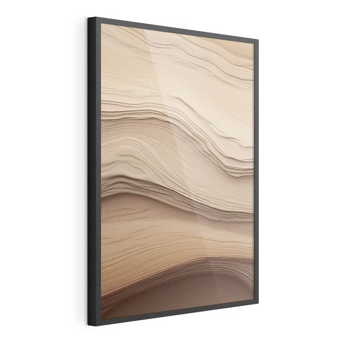 Poster Abstracción beige f50023