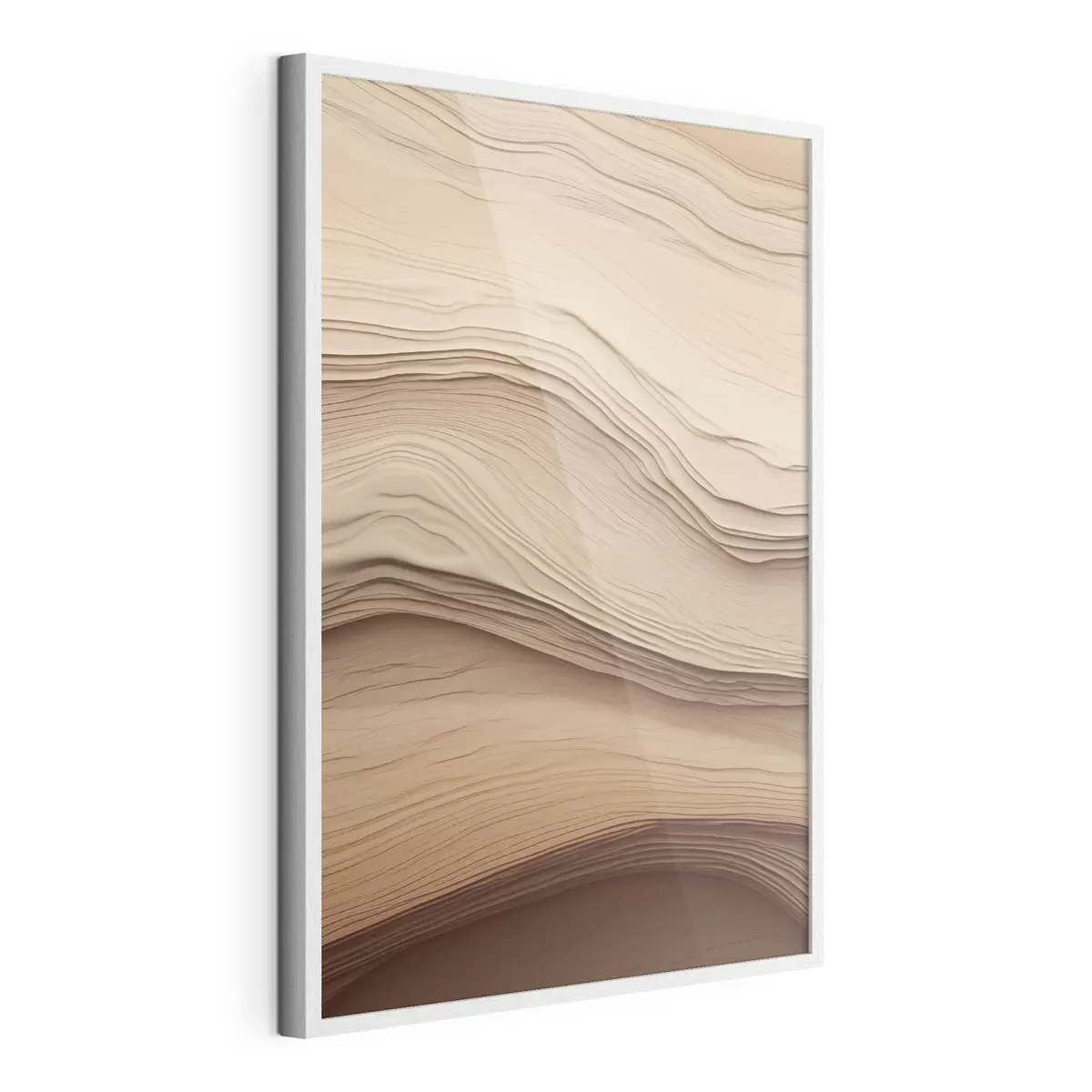 Poster Abstracción beige f50023