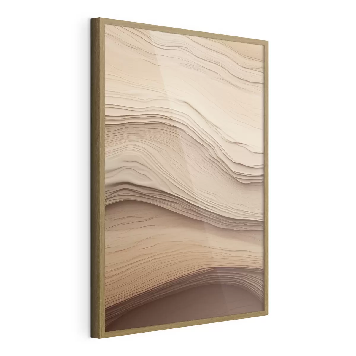 Poster Abstracción beige f50023