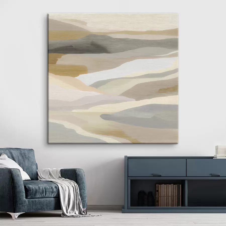 murales de pared Paisaje decorativo con transiciones de color suaves s49712