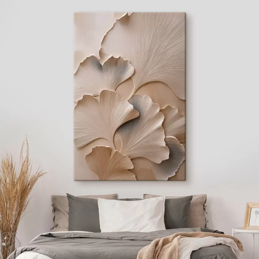 murales de pared Formas abstractas y fluidas en tonos oscuros s49961