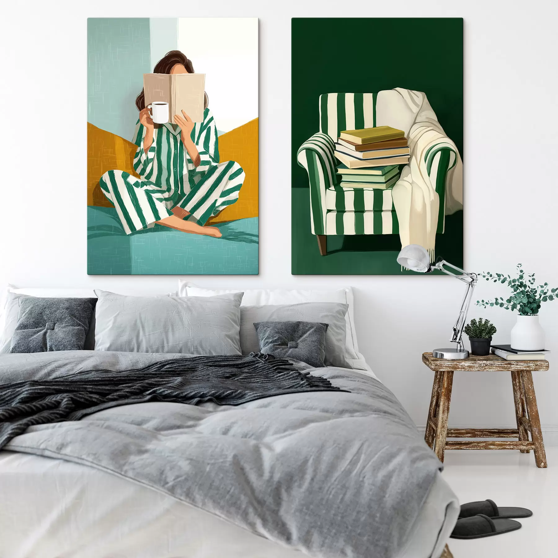 murales de pared Un fin de semana acogedor m30790