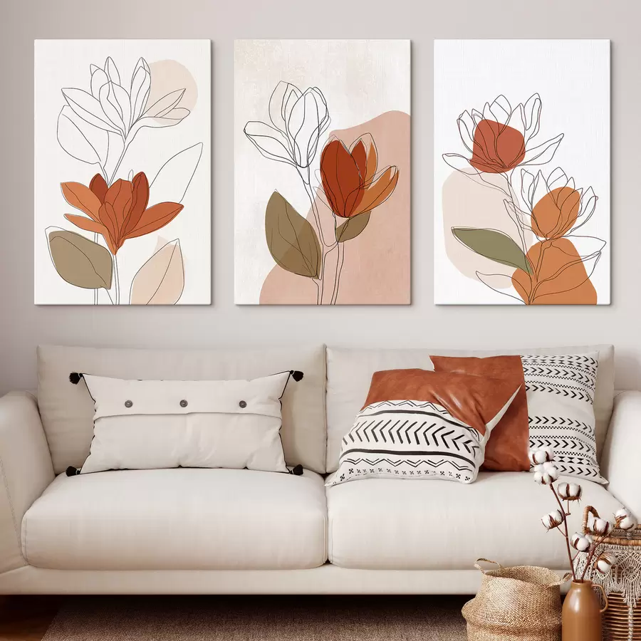 murales de pared Magnolias delicadas m30795