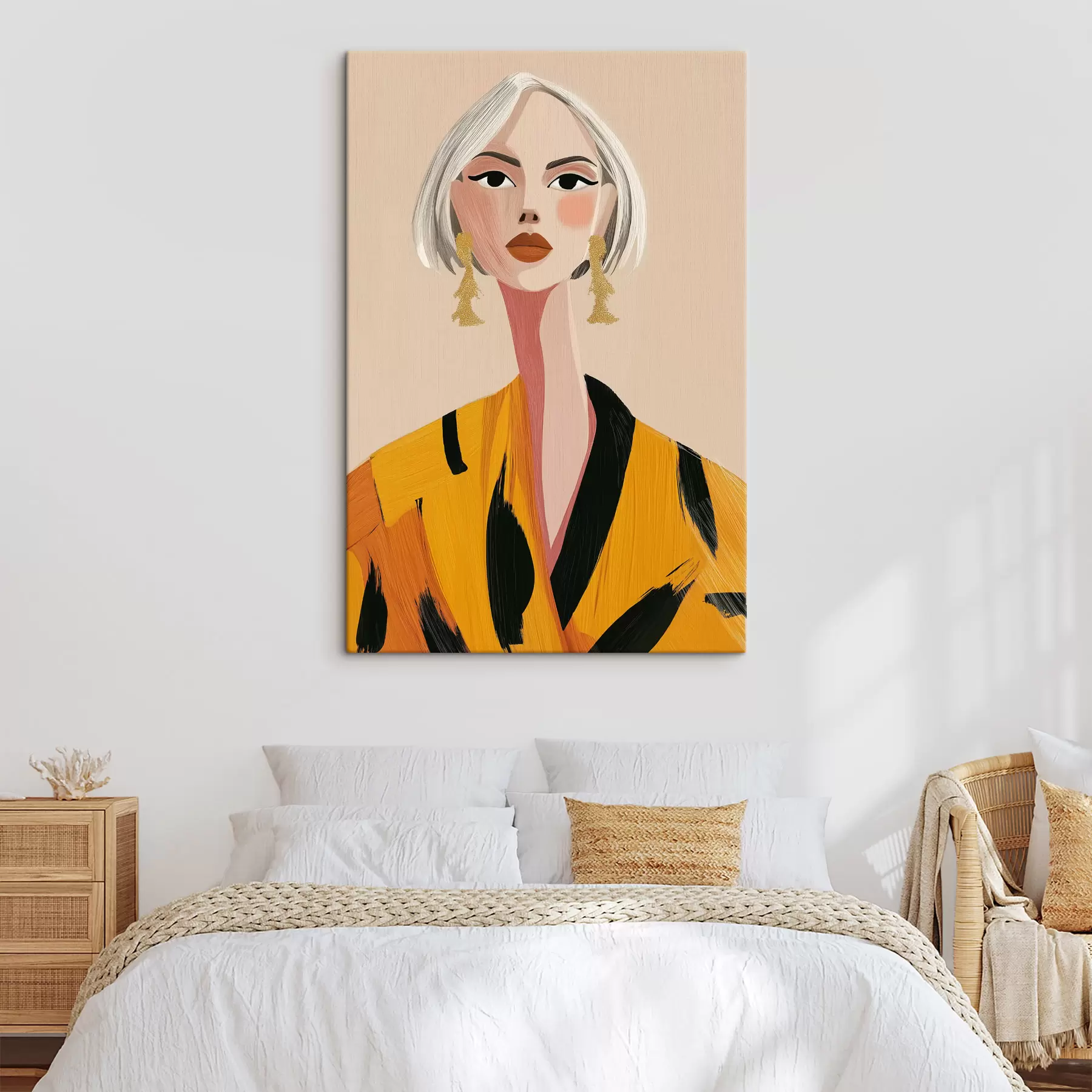 murales de pared Retrato moderno s50096