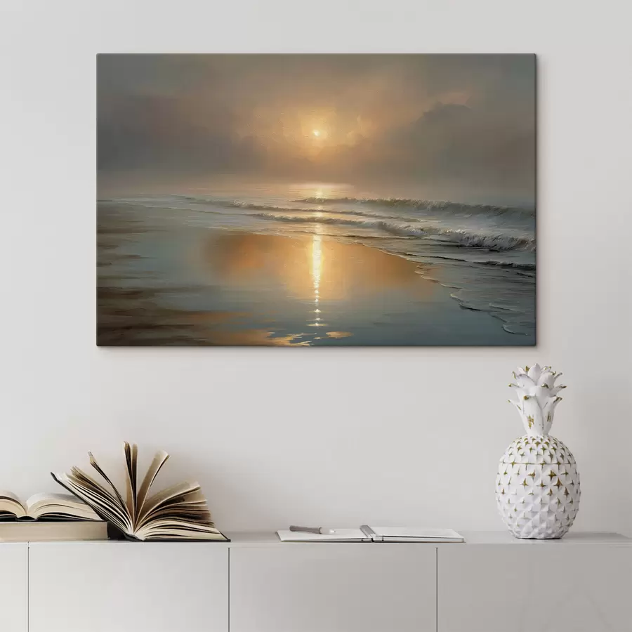 murales de pared Amanecer en el mar s50114