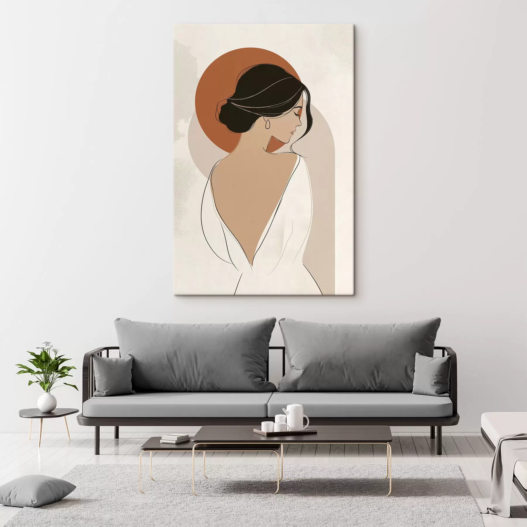 murales de pared Perfil de Gentle s50121
