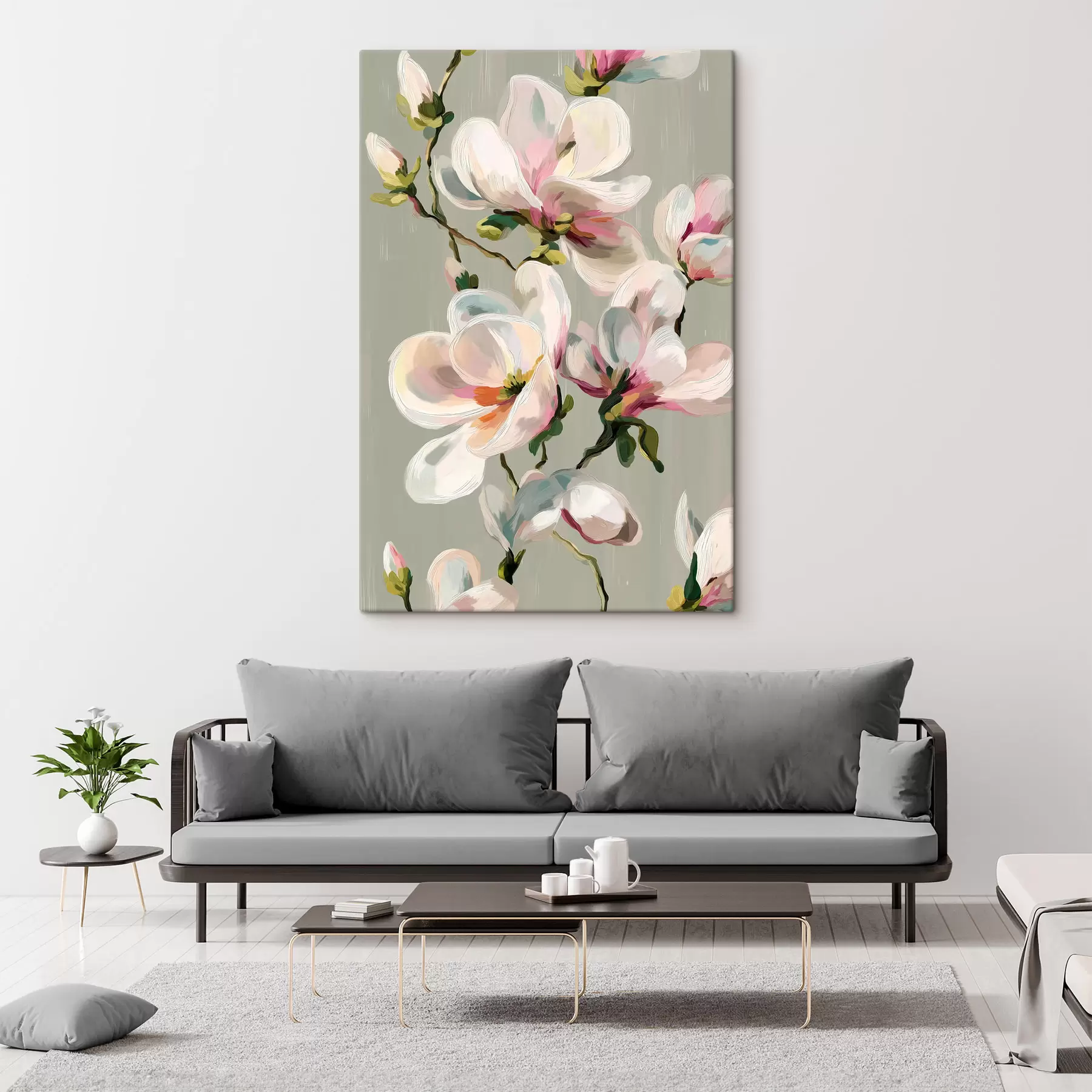 murales de pared La pintoresca Magnolia s50128