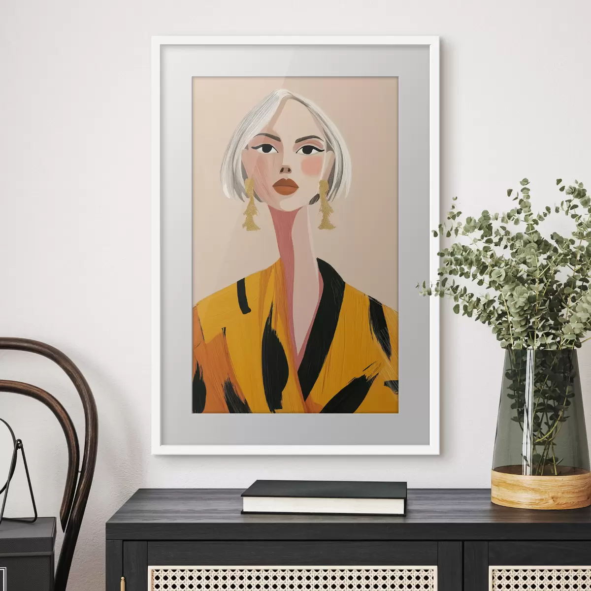Poster Retrato moderno f50096