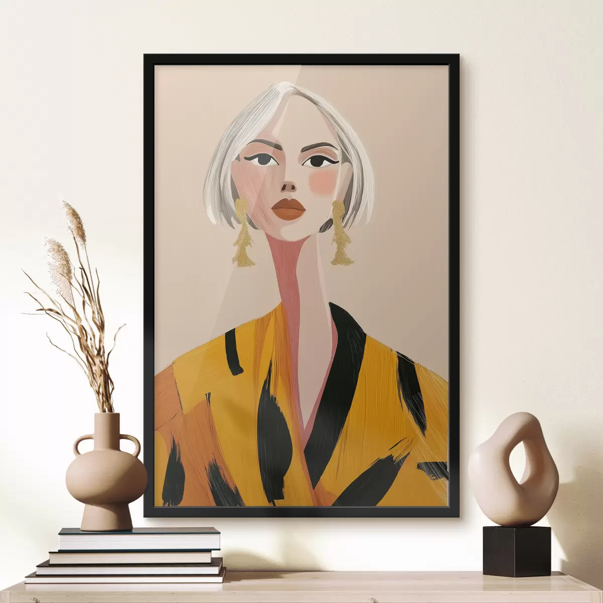 Poster Retrato moderno f50096