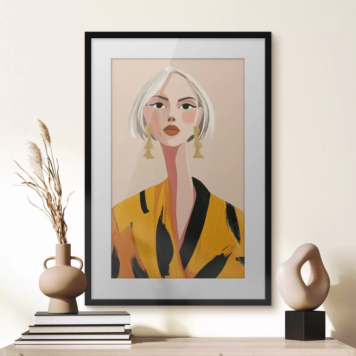 Poster Retrato moderno f50096