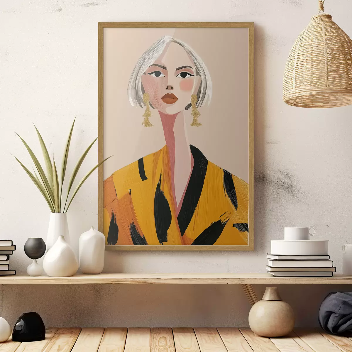 Poster Retrato moderno f50096