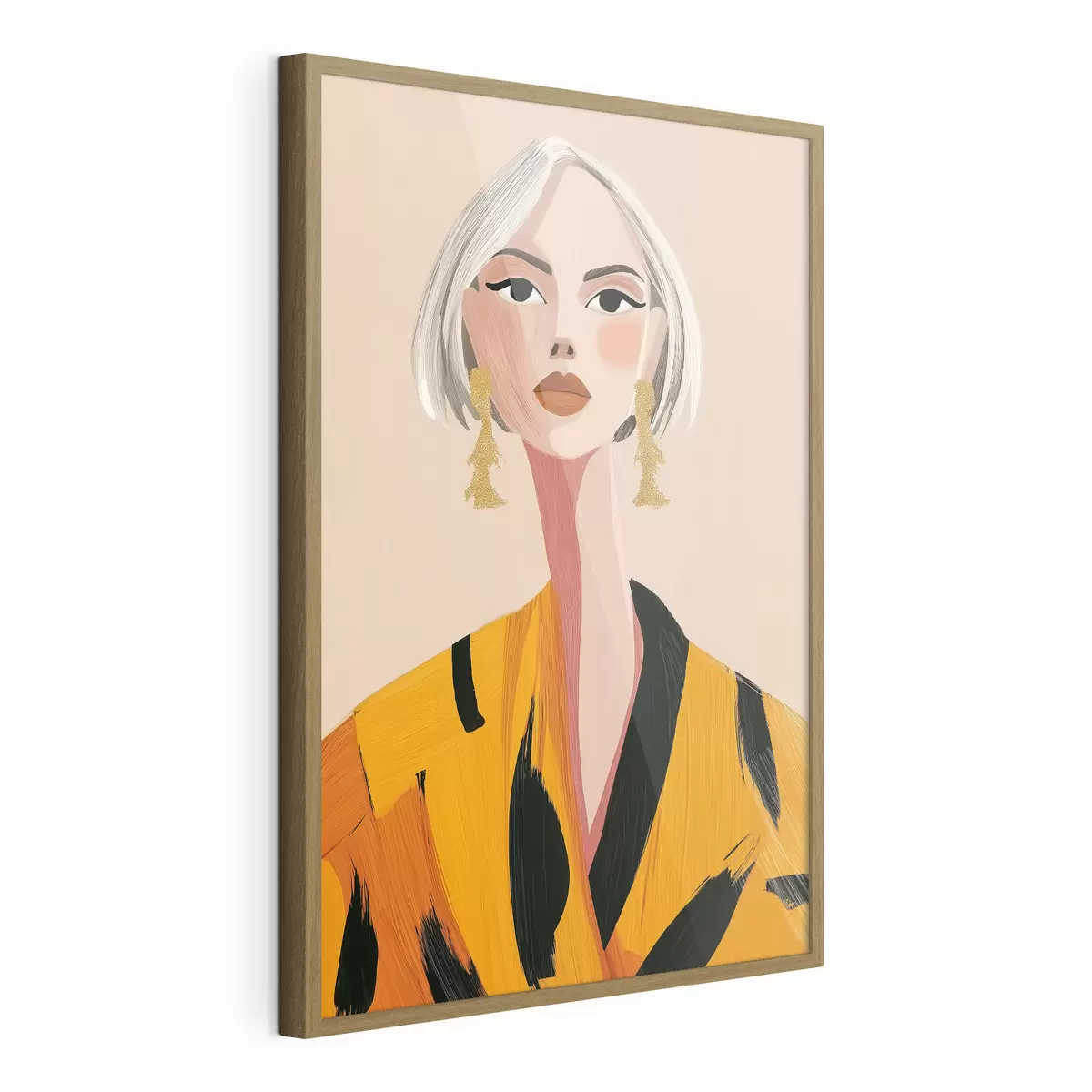 Poster Retrato moderno f50096