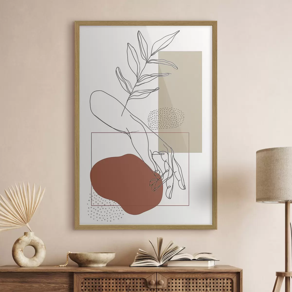 Poster En contacto con la naturaleza f50106