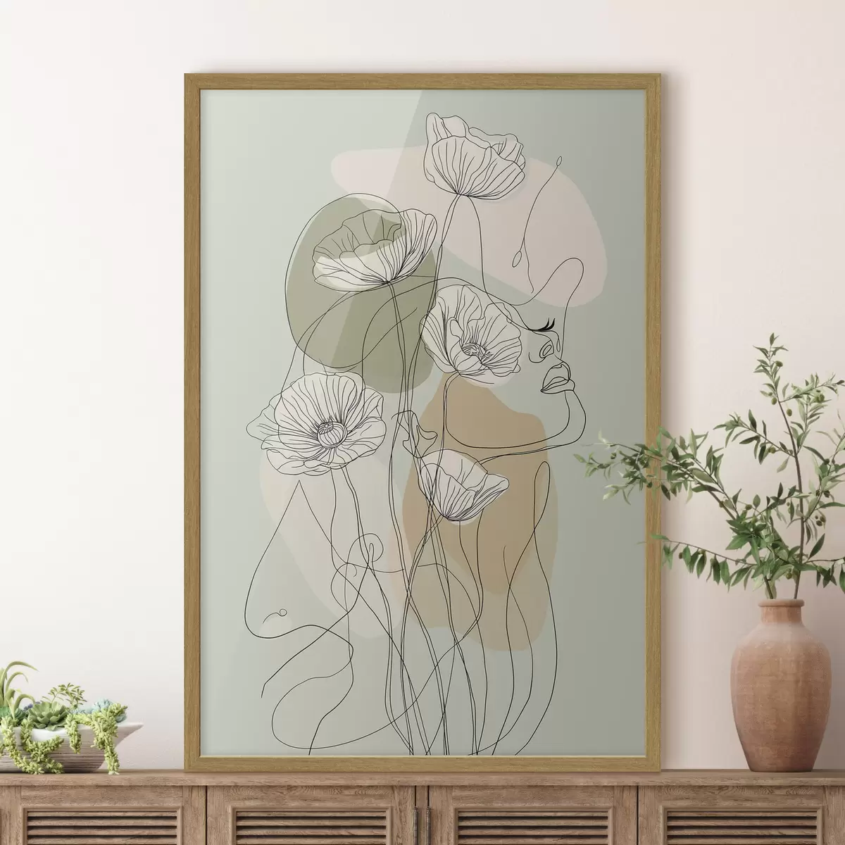 Poster Flor delicada f50109