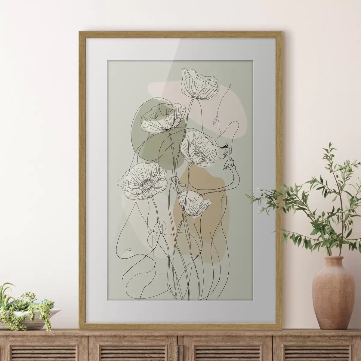 Poster Flor delicada f50109