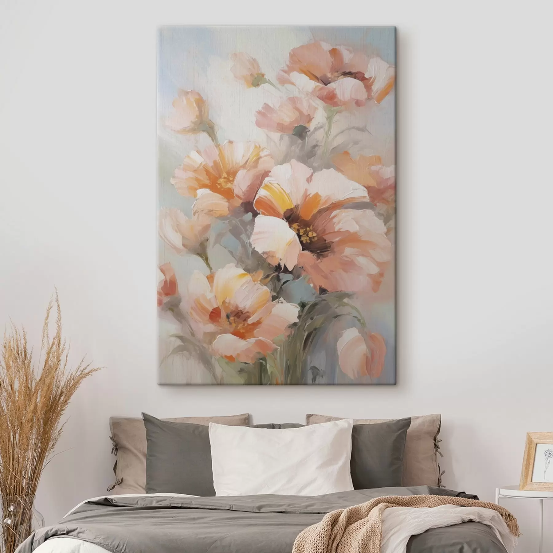 murales de pared Flores delicadas, imitación de un cuadro s50140