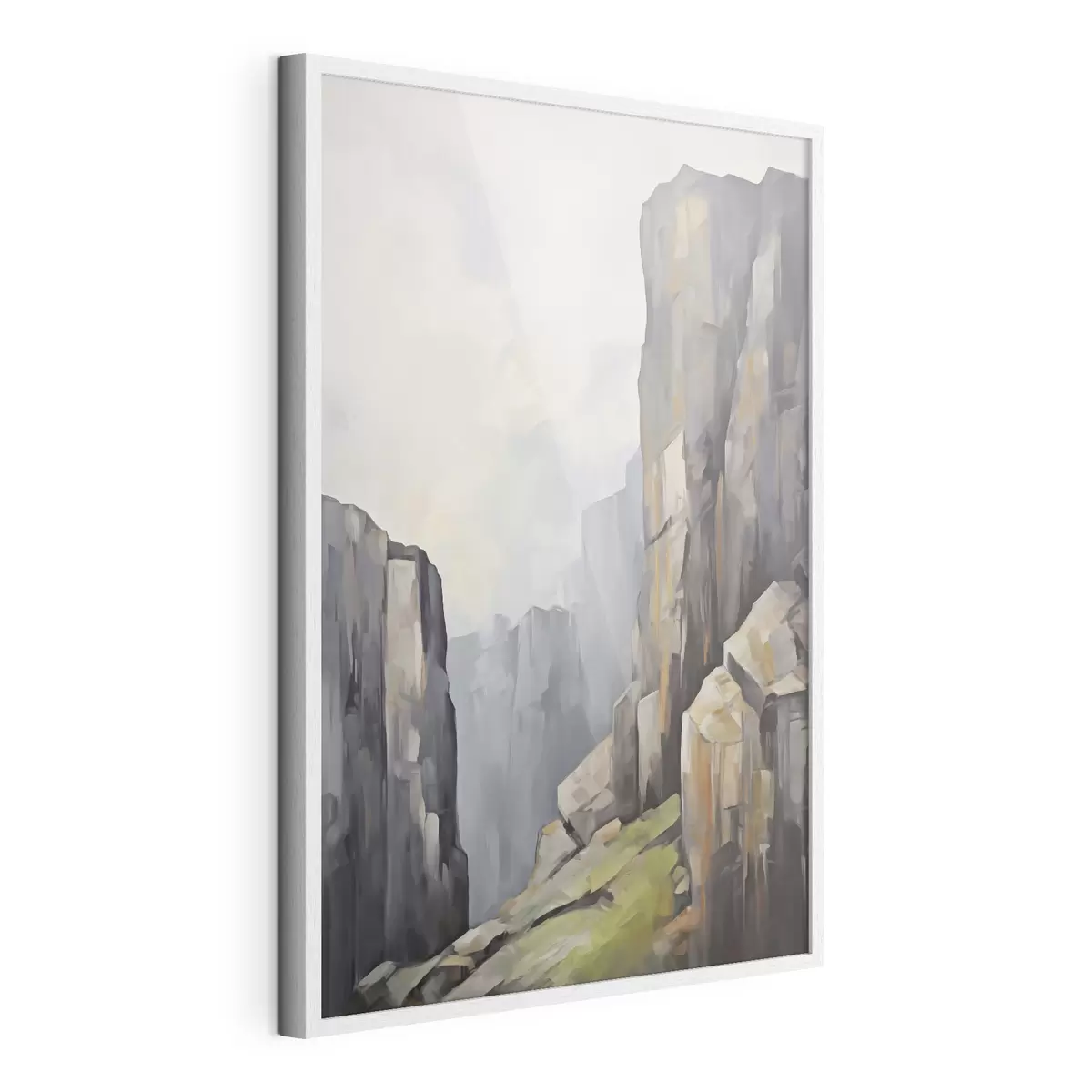Poster Rocas, imitación de una pintura f50134