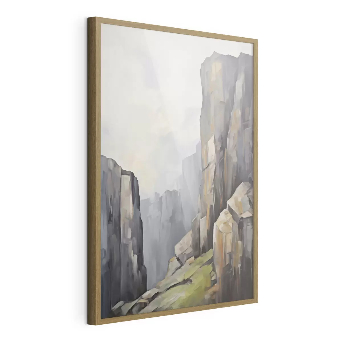 Poster Rocas, imitación de una pintura f50134