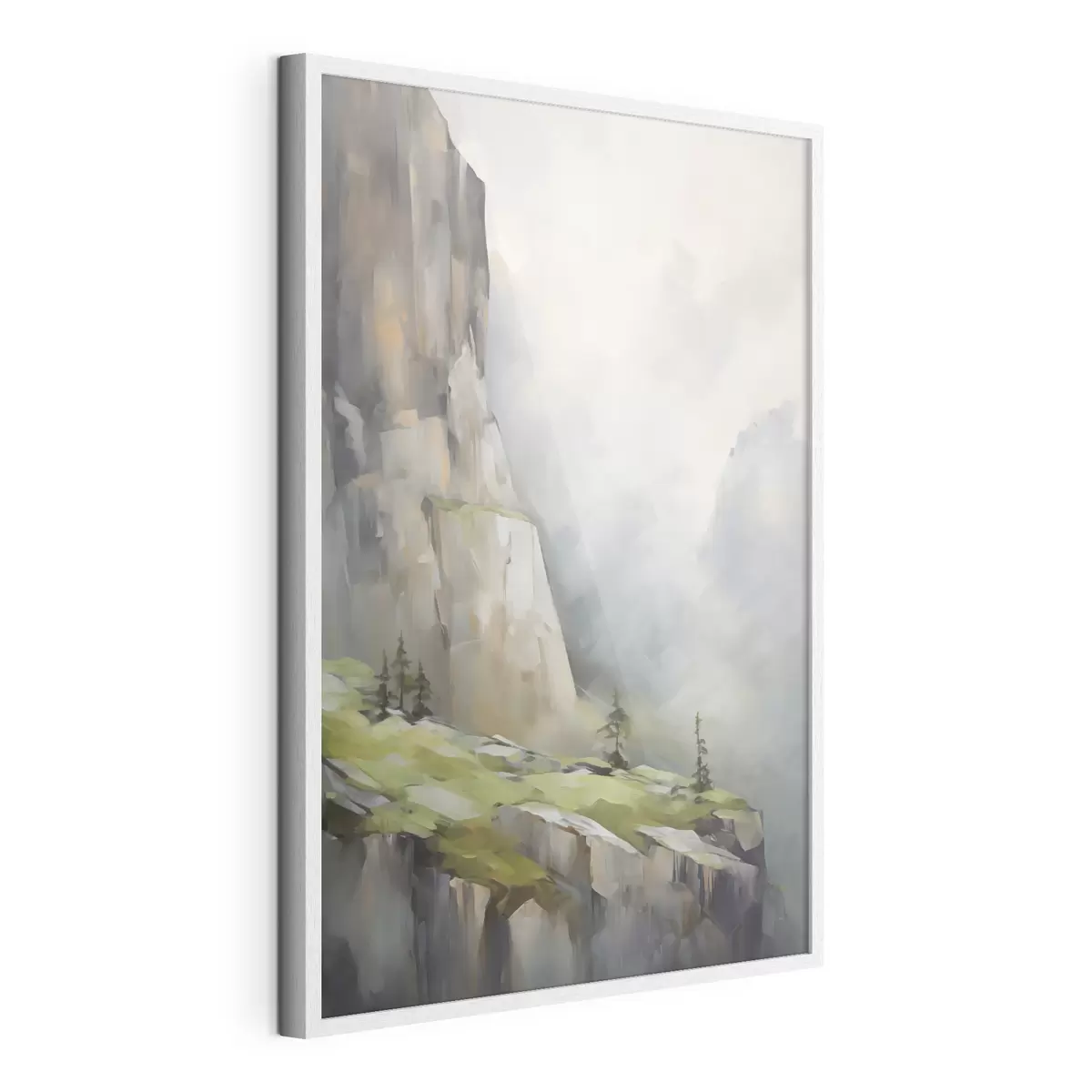 Poster Paisaje de montaña, imitación de un cuadro f50135