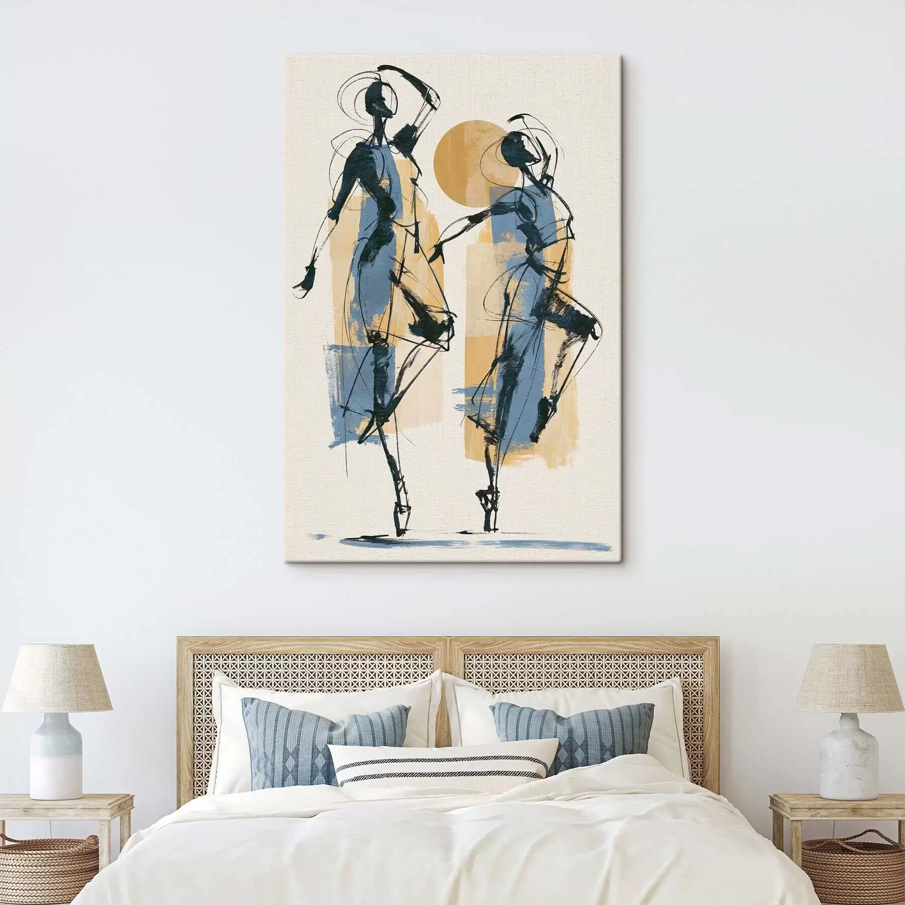 murales de pared Una pareja bailando s50083
