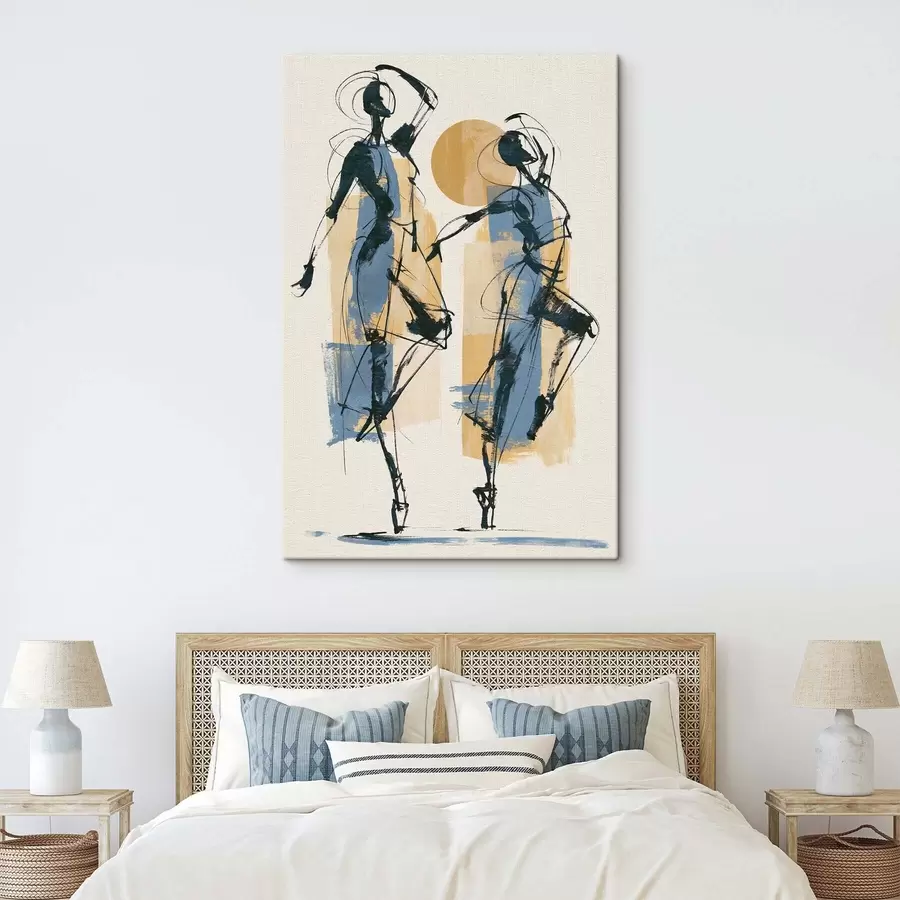 murales de pared Una pareja bailando s50083