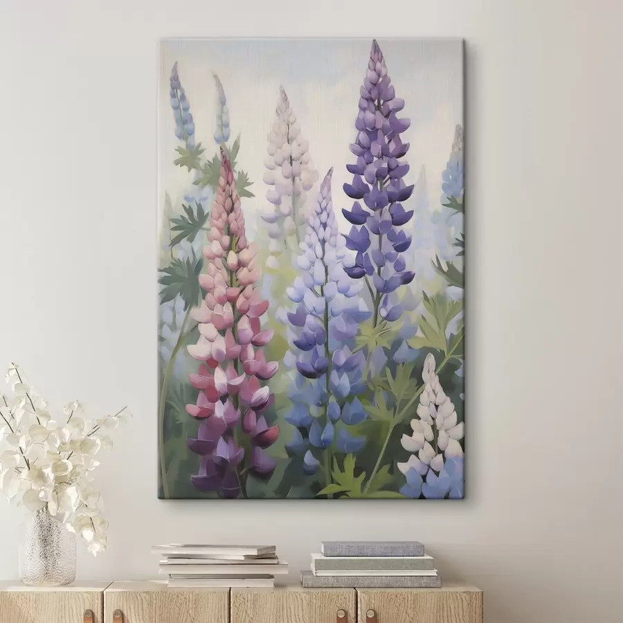 murales de pared Flores, pintura de imitación s50198
