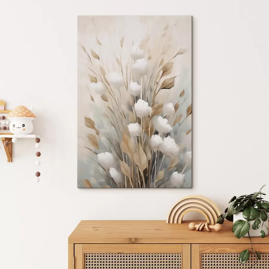 murales de pared Vegetación, imitación de una pintura s50200
