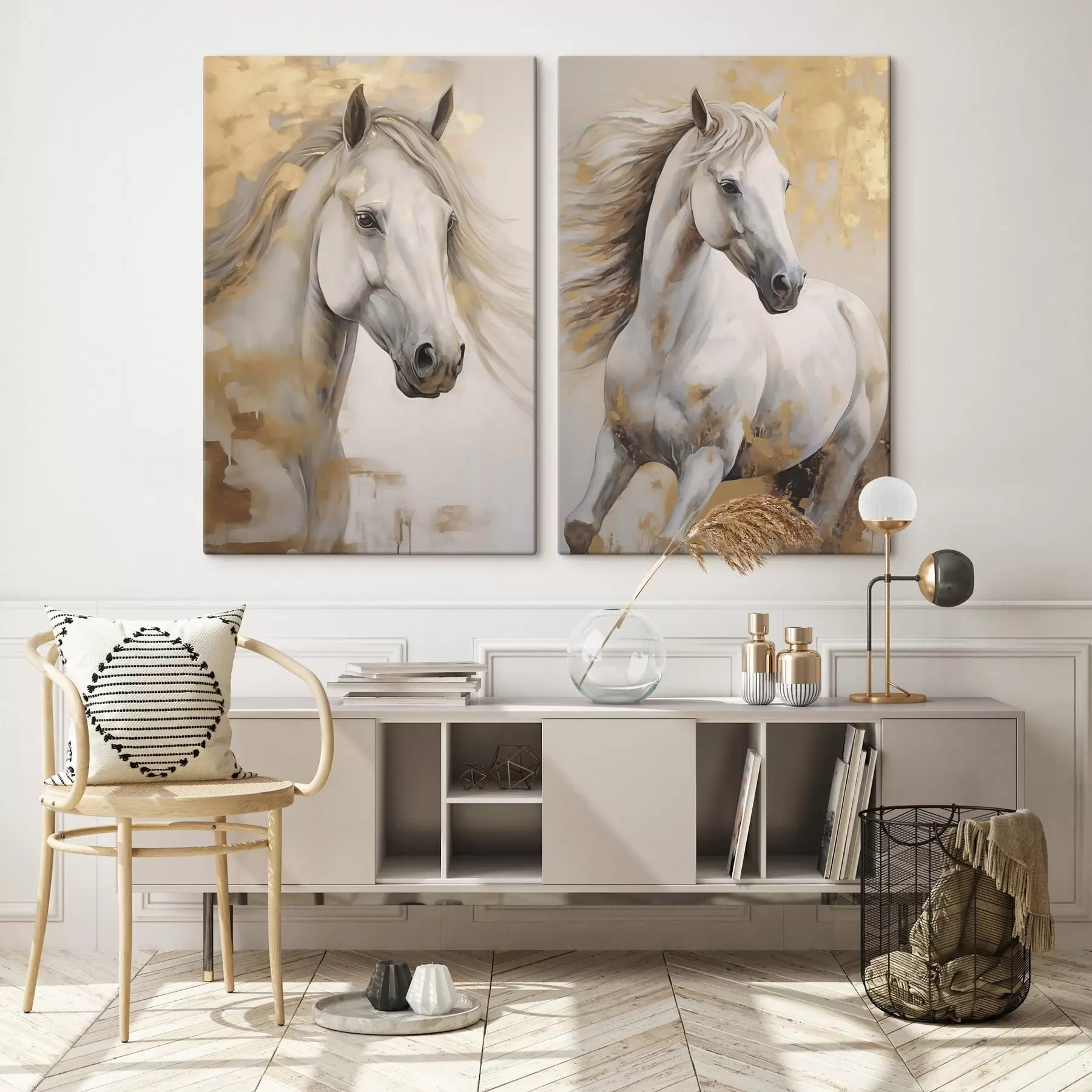 murales de pared Caballo, imitación de un cuadro m30820 