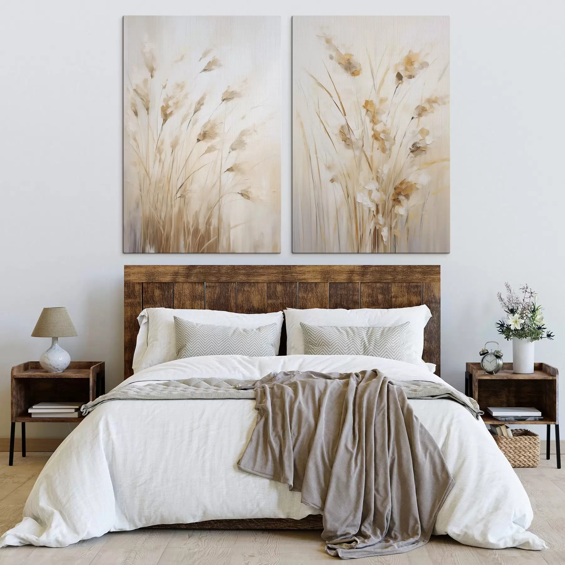 murales de pared Espiguillas, imitación de un cuadro m30824 