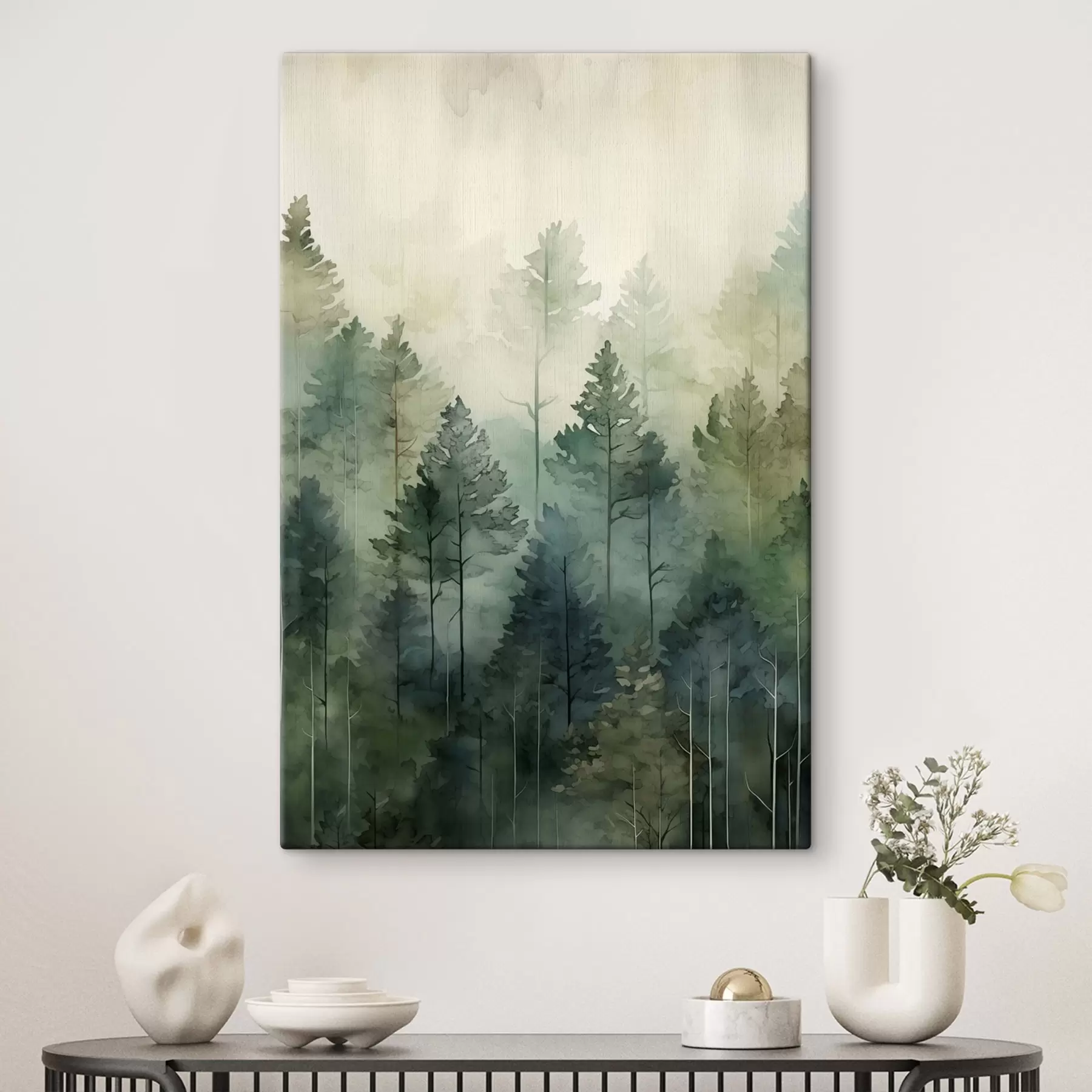 murales de pared Taiga Esmeralda s50181