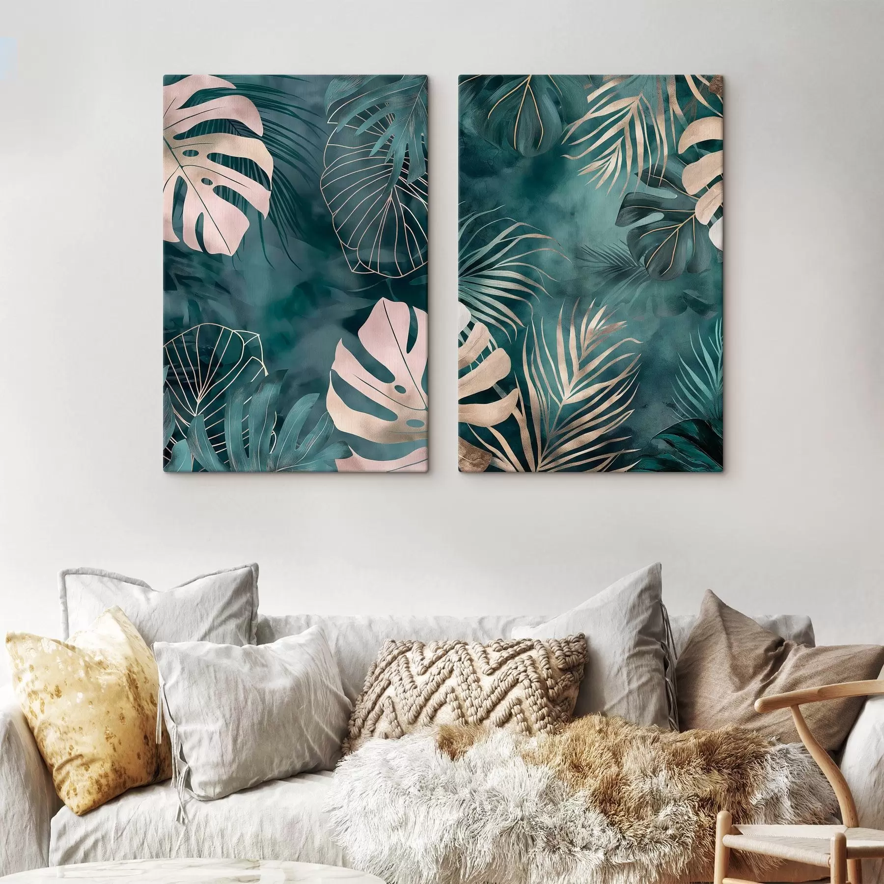 murales de pared Tropicales Esmeralda m30832