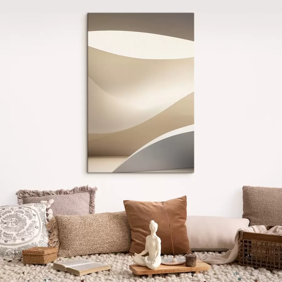 murales de pared Forma abstracta fluida s50282