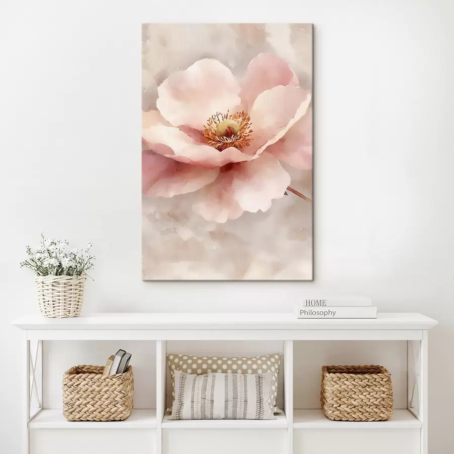murales de pared Delicado capullo en flor s50291