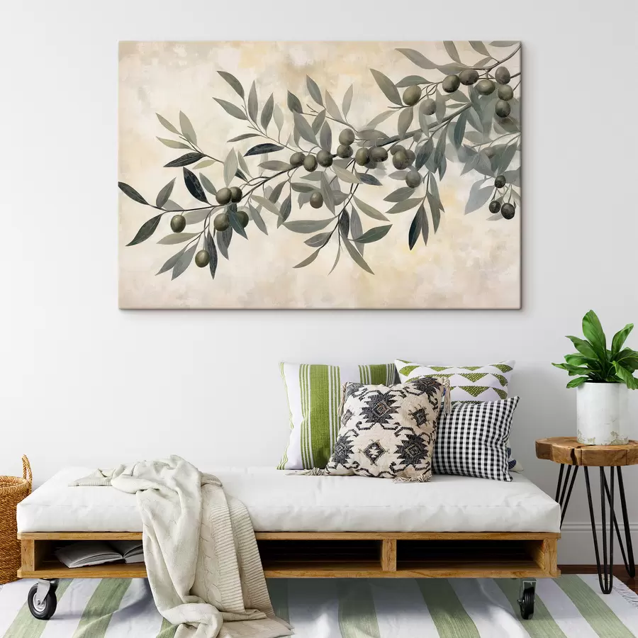 murales de pared Rama de olivo s50322
