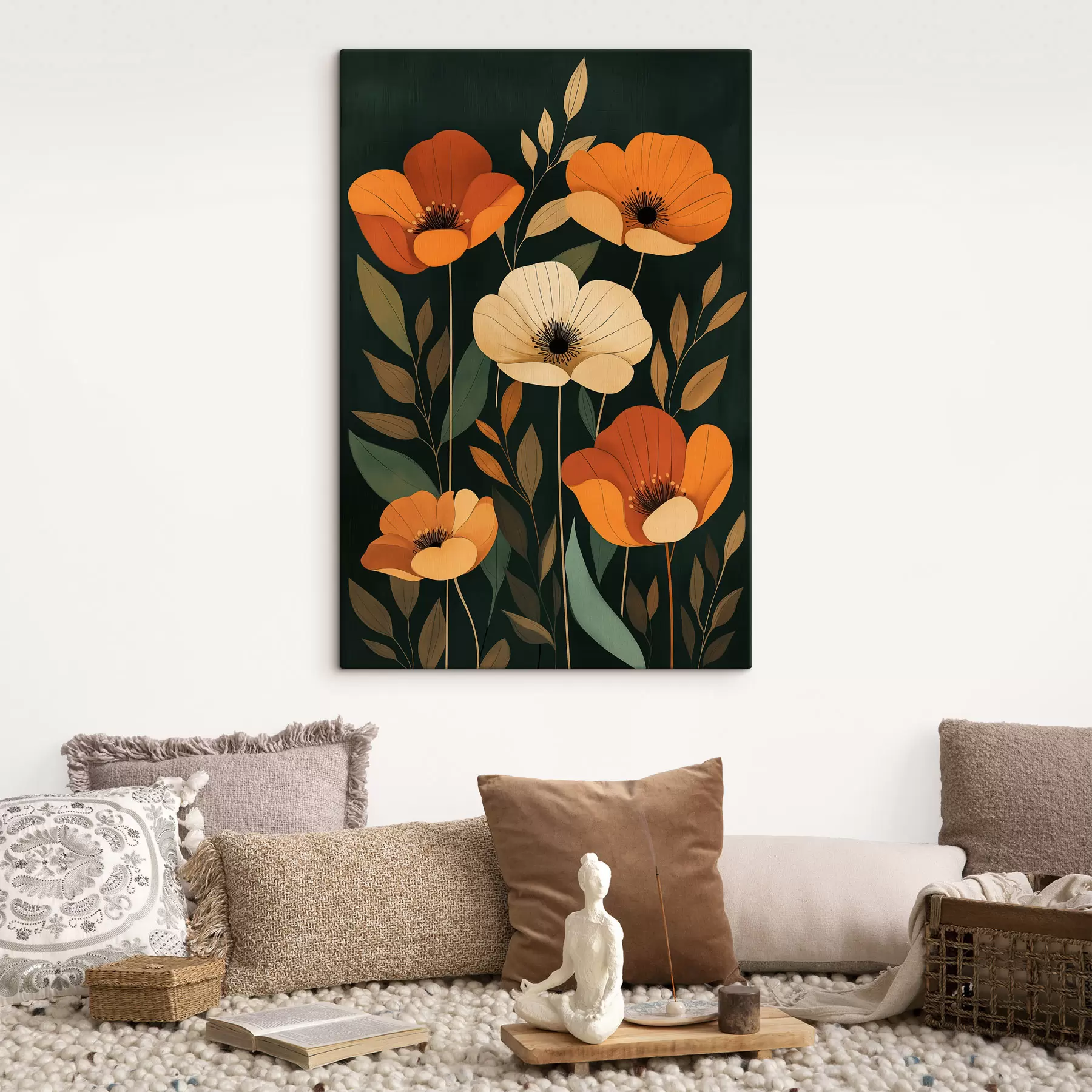 murales de pared Flores s50323